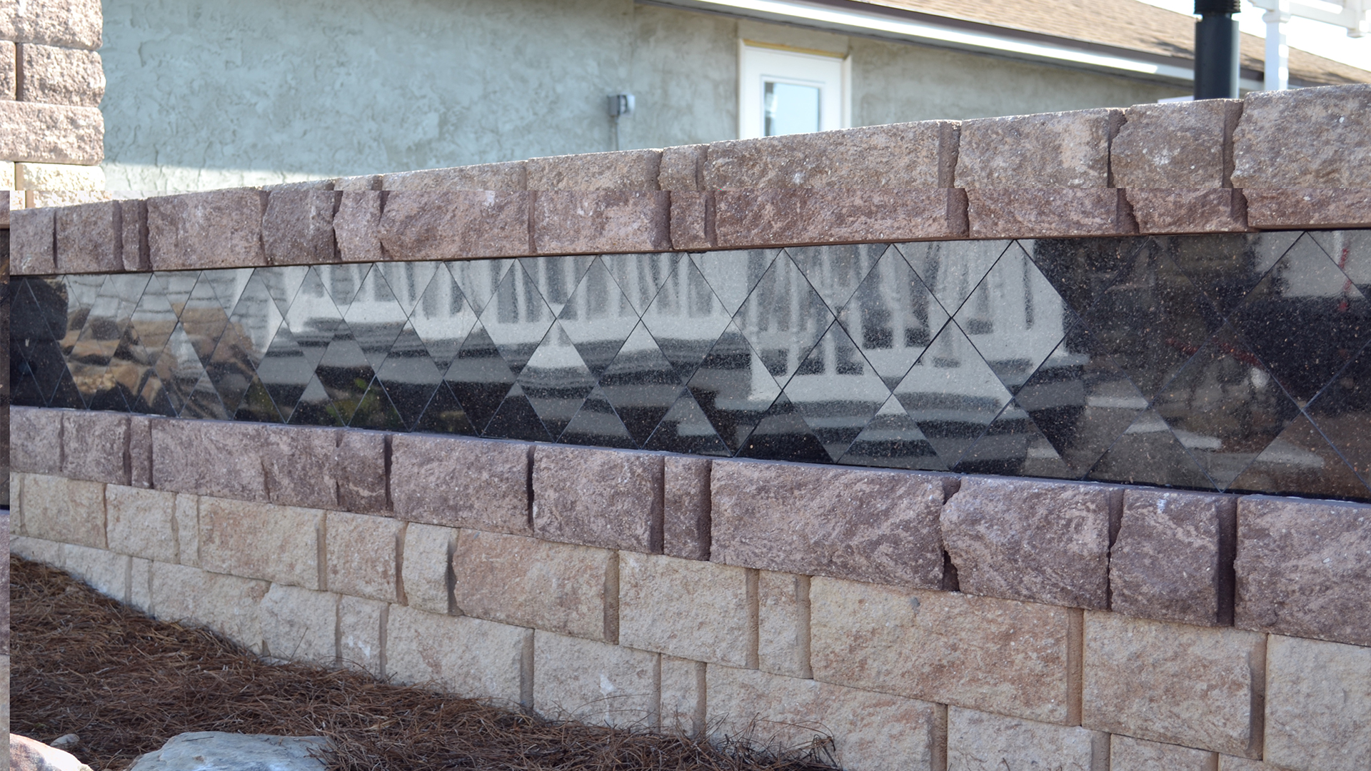 Danielle Fence & Outdoor Living | Danielle Fence Showroom - Stonegate Wall