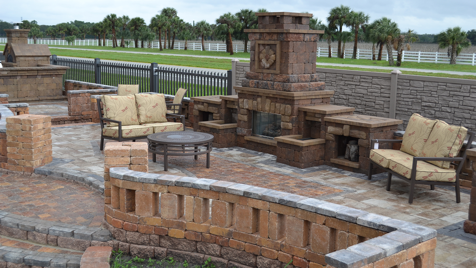 Danielle Fence & Outdoor Living | Danielle Fence Showroom - Fireplace