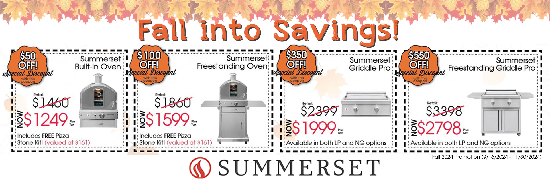 Danielle Fence & Outdoor Living | Summerset Fall Savings