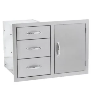 Door & Three Drawer Combo