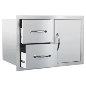 Door & Two Drawer Combo