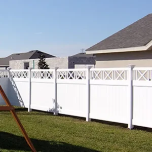 Heather Vinyl Fence