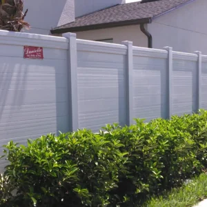 Horizontal Maxwell Vinyl Fence