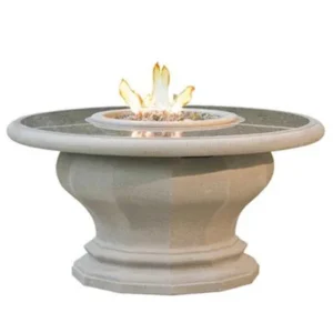 Inverted Firetable w/ Concrete Top