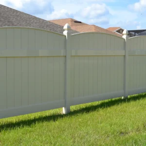 Lakeland Convex Vinyl Fence