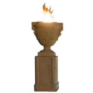 Paige Fire Urn and Pedestal