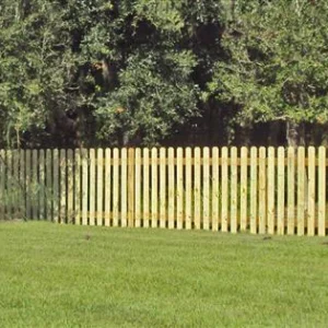 Picket Wood Fence