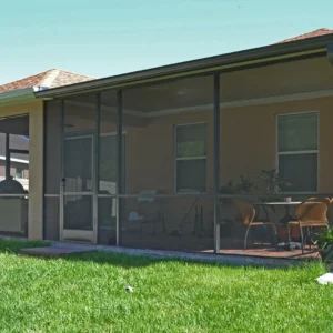 Screen Room with Insulated Roof