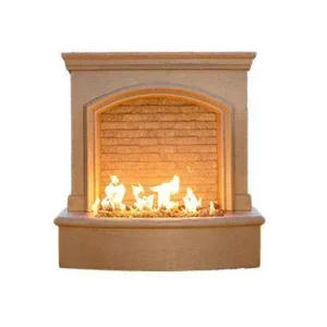 Small Firewall with Finished Back